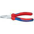 Плоскогубці з гладкими губками хромовані 140 мм Knipex 20 05 140