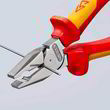 Плоскогубцы комбинированные особой прочности Knipex 02 06 200. Фото-6