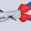Плоские круглогубцы с режущими кромками Knipex 26 25 200. Фото-2