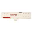 Інструмент для видалення оболонки для кабелів передачі даних Knipex 16 65 125 SB. Фото-3