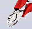 Кусачки бокові для електроніки Knipex 77 01 130. Фото-4