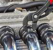 Щипці для хомутів від шлангів Knipex 85 51 250 C. Фото-7