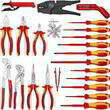 Чемодан для инструмента, набор электрика Knipex 00 21 30. Фото-5