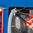 Кліщі для хомутів з вушками Knipex 10 98 I220. Фото-10