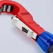 Труборіз Knipex TubiX® для мідних, латунних та нержавіючих труб, 6-35мм, 90 31 02 SB. Фото-16