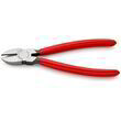 Кусачки боковые фосфатированные, черного цвета 180 мм Knipex 70 01 180. Фото-2