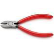 Кусачки боковые фосфатированные, черного цвета 125 мм Knipex 70 01 125. Фото-3