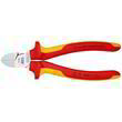 Кусачки боковые хромированные 160 мм Knipex 70 26 160. Фото-3