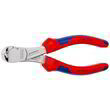Кусачки торцеві особливої потужності хромовані 140 мм Knipex 67 05 140. Фото-3