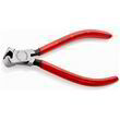 Кусачки торцевые механика фосфатированные, черного цвета 130 мм Knipex 69 01 130. Фото-2