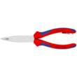 Плоские круглогубцы с режущими кромками Knipex 26 25 200 T (загнутые, с карабином). Фото-3