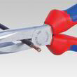 Плоские круглогубцы с режущими кромками Knipex 26 25 200 T (загнутые, с карабином). Фото-4