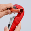 Труборез Knipex TubiX® для медных, латунных и нержавеющих труб, 6-35мм, 90 31 02 BK. Фото-17