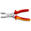 Багатофункціональні кліщі для електромонтажних робіт KNIPEX, 13 76 200 ME, метричні, діелектричні. Фото-2