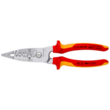 Багатофункціональні кліщі для електромонтажних робіт KNIPEX, 13 76 200 ME, метричні, діелектричні. Фото-4