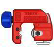 Труборіз для мідних та нержавіючих труб Knipex 90 31 01 TubiX® S. Фото-2